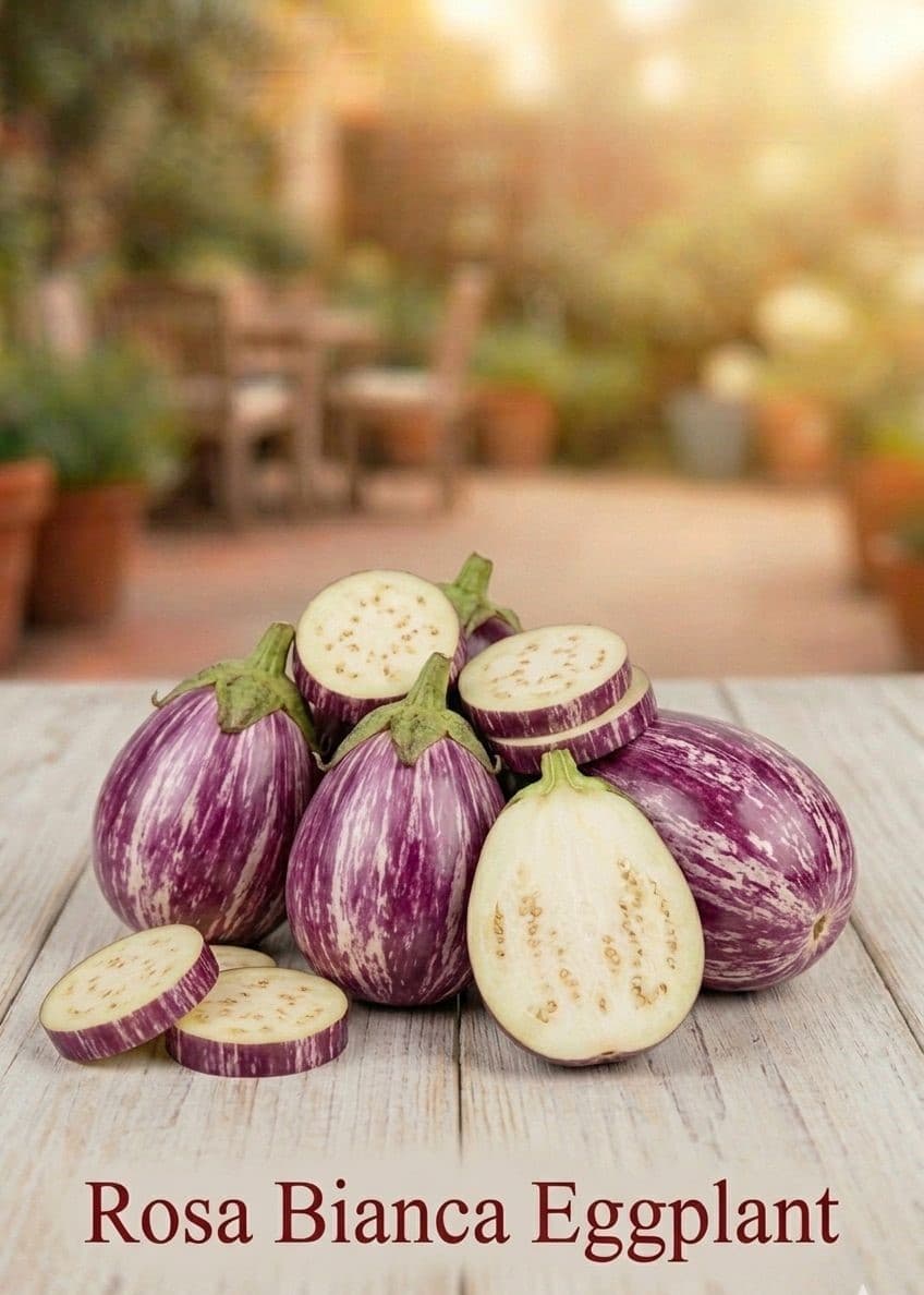 Rosa Bianca Eggplant